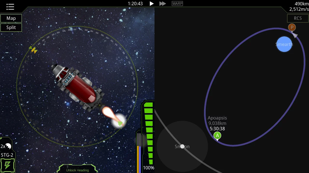 Изображение игры: SimpleRockets