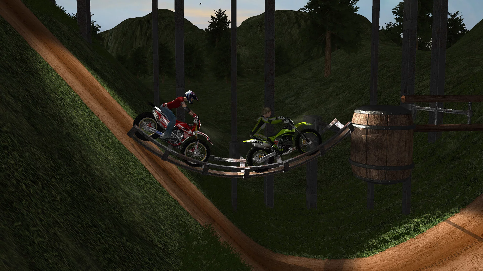 Изображение игры: Motorbike