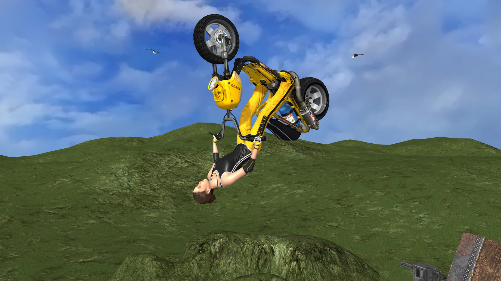 Изображение игры: Motorbike