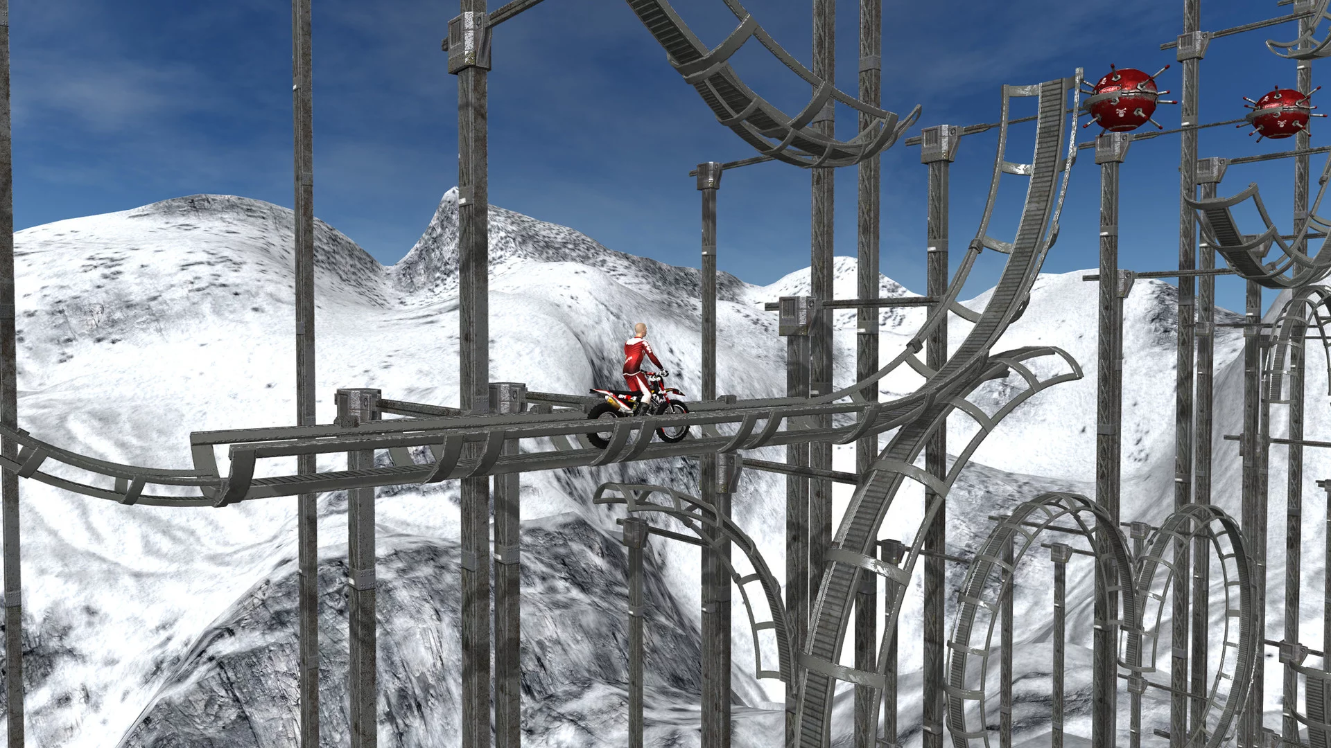 Изображение игры: Motorbike