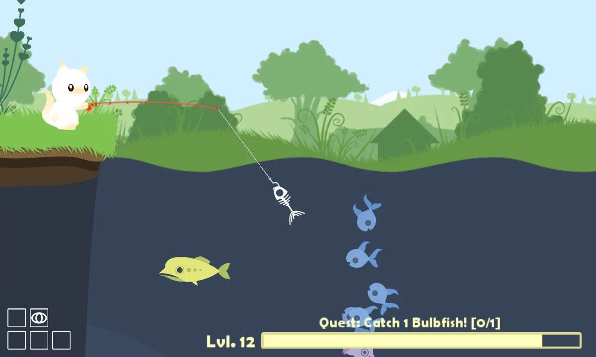 Изображение игры: Cat Goes Fishing