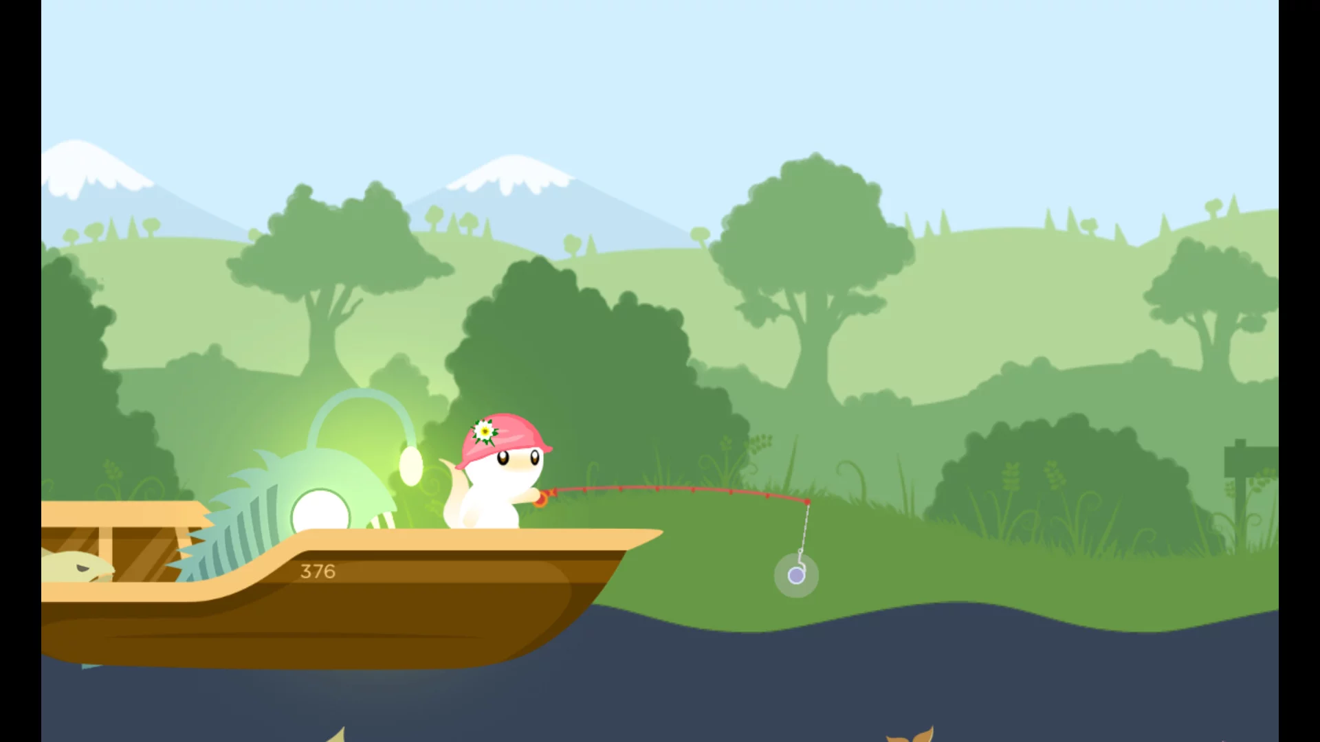Изображение игры: Cat Goes Fishing