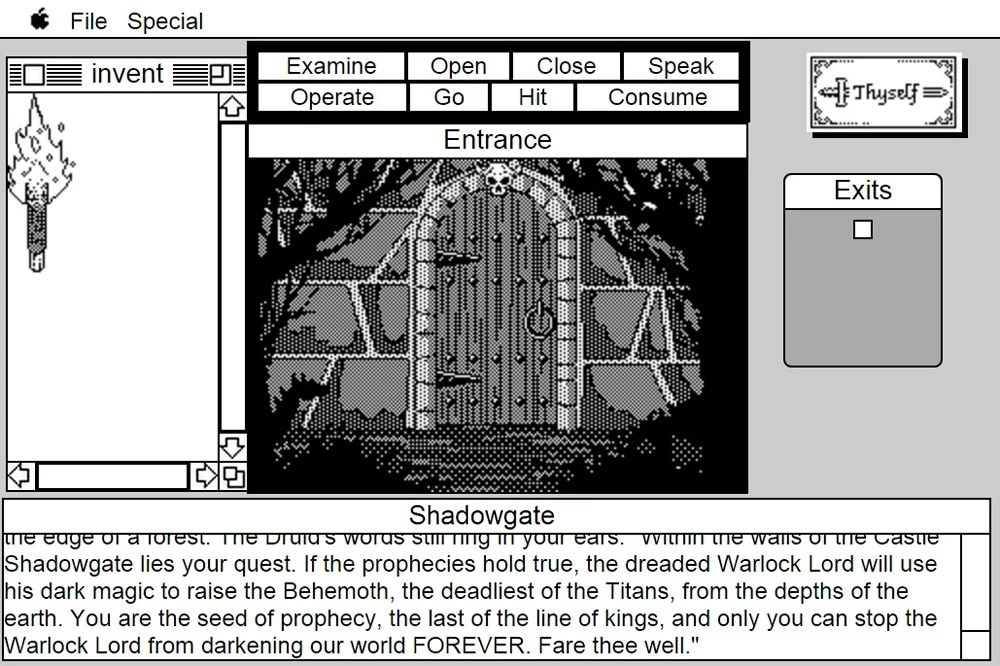 Изображение игры: Shadowgate: MacVenture Series