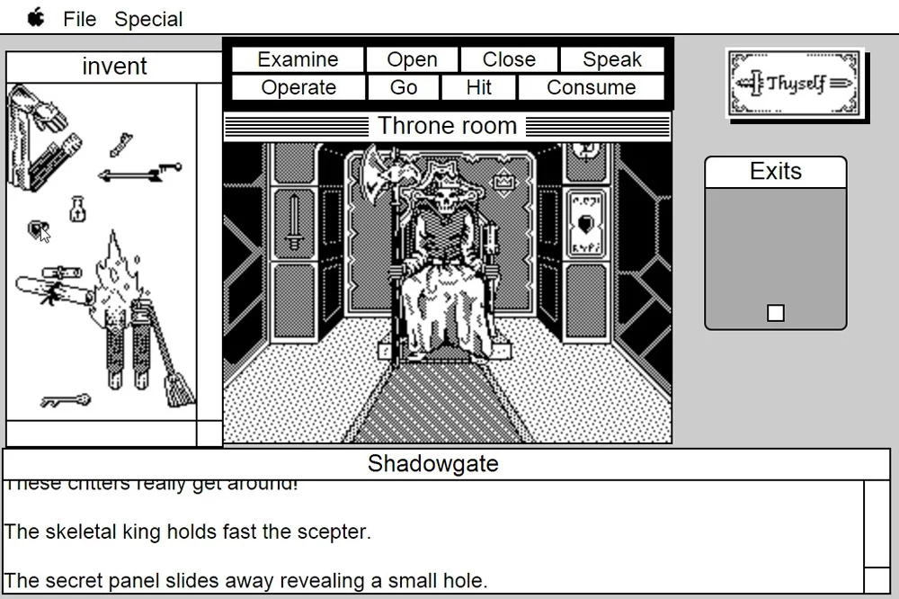 Изображение игры: Shadowgate: MacVenture Series