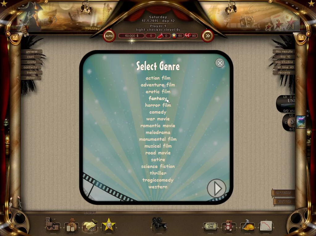 Изображение игры: World of Cinema - Movie Tycoon