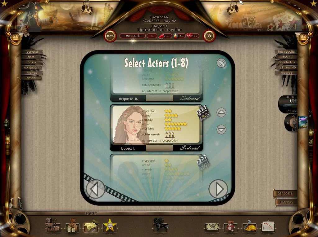 Изображение игры: World of Cinema - Movie Tycoon