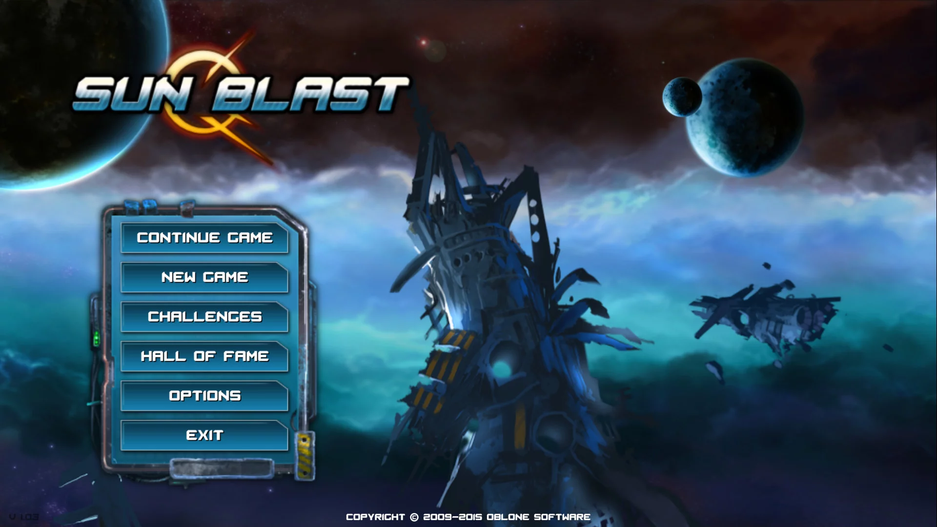 Изображение игры: Sun Blast: Star Fighter