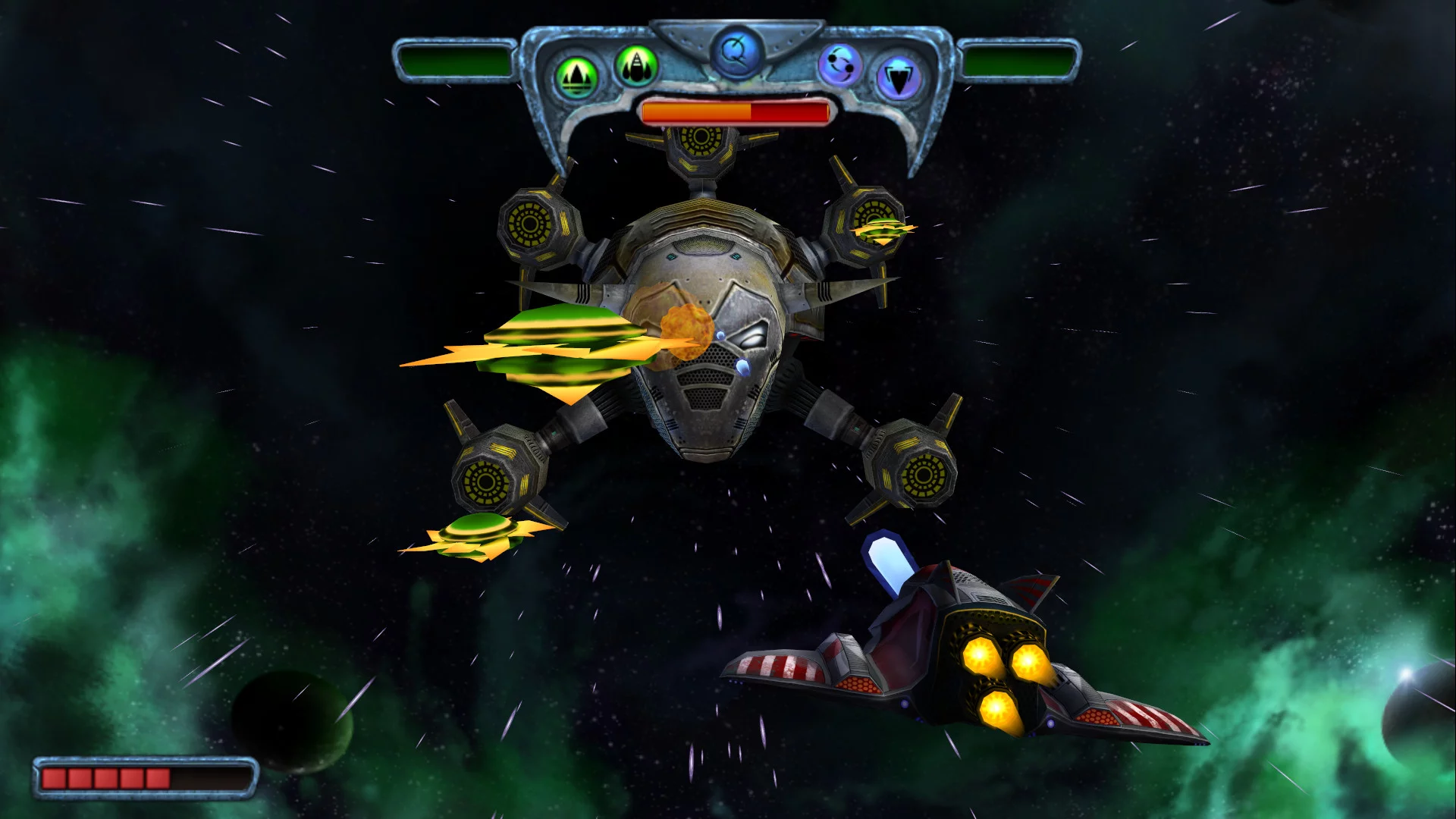 Изображение игры: Sun Blast: Star Fighter