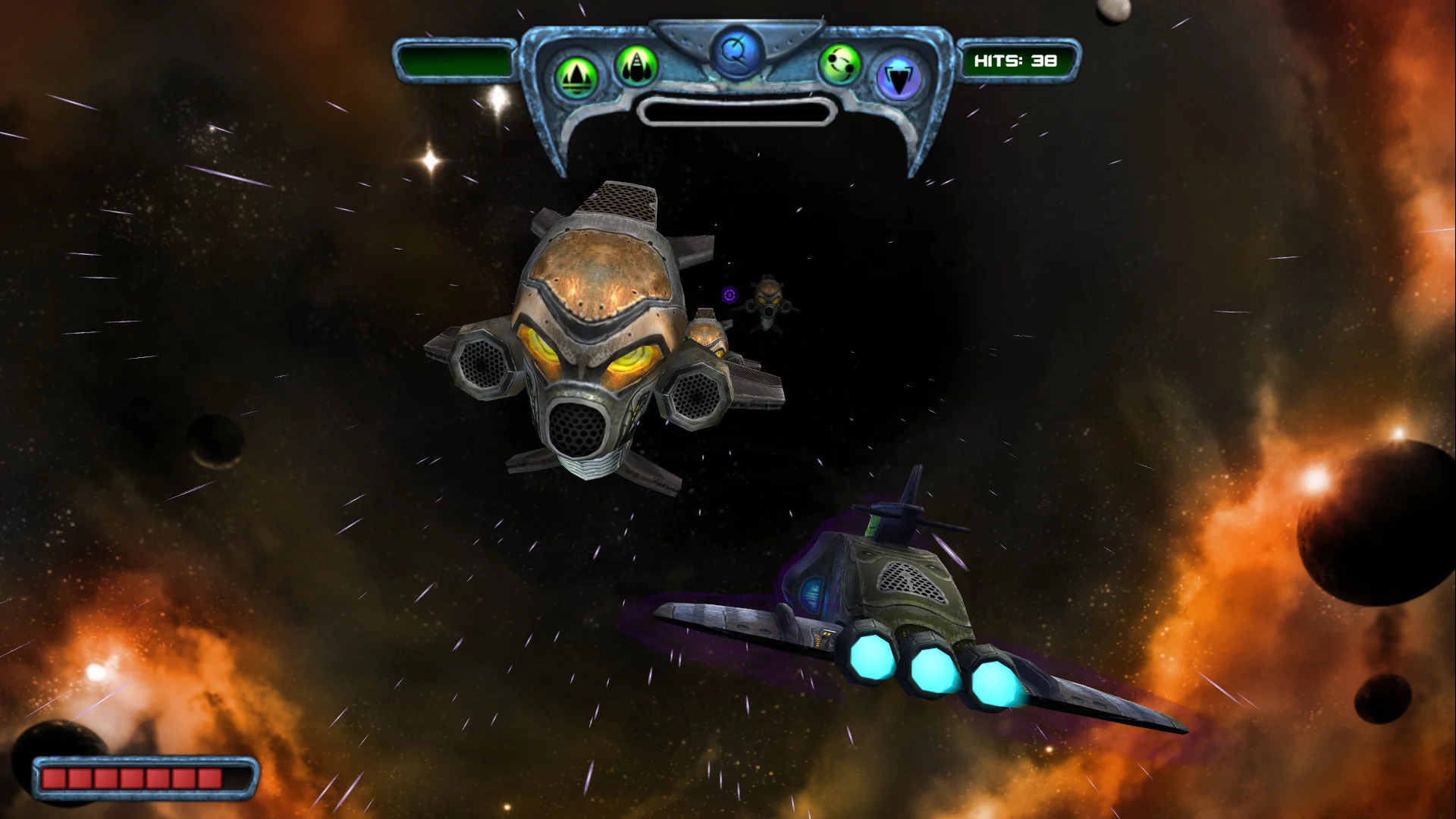 Изображение игры: Sun Blast: Star Fighter
