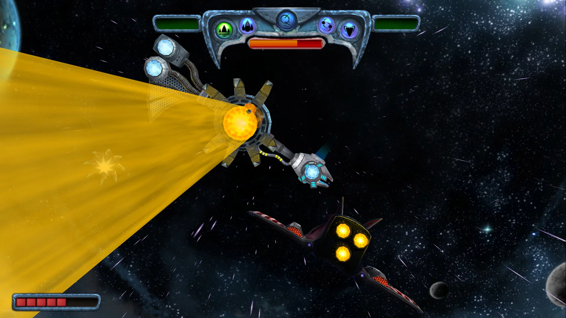 Изображение игры: Sun Blast: Star Fighter