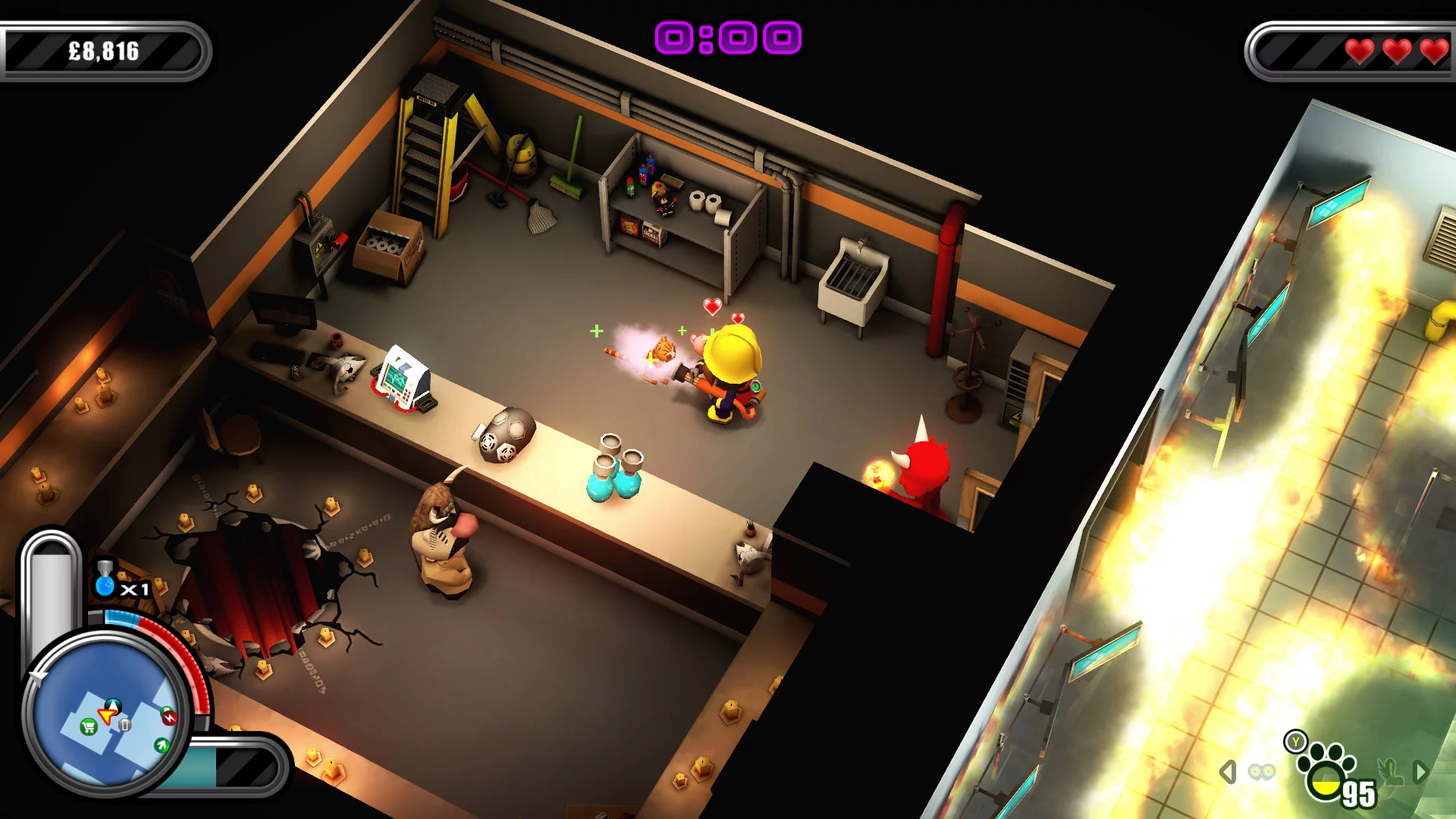 Изображение игры: Flame Over