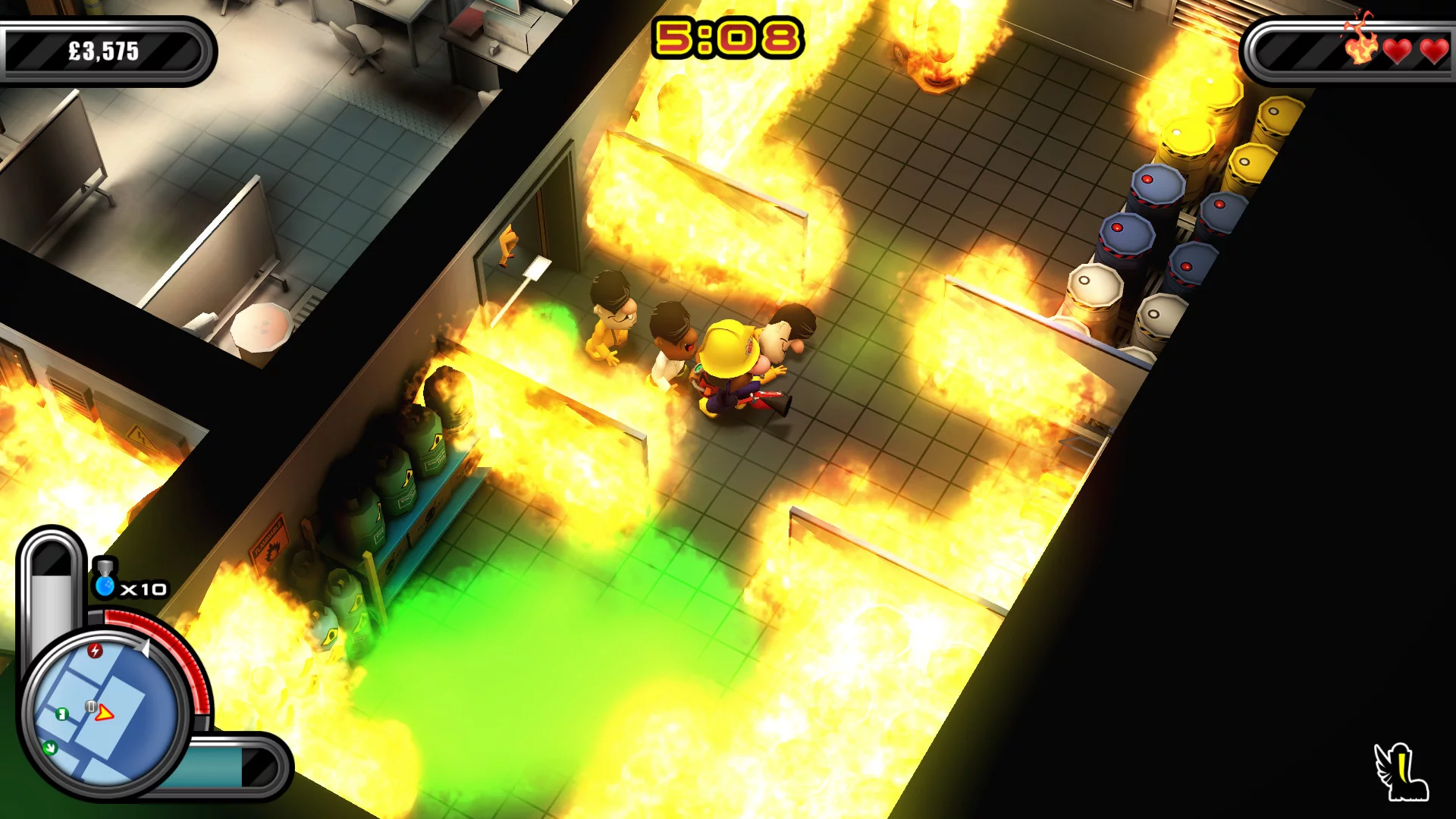 Изображение игры: Flame Over