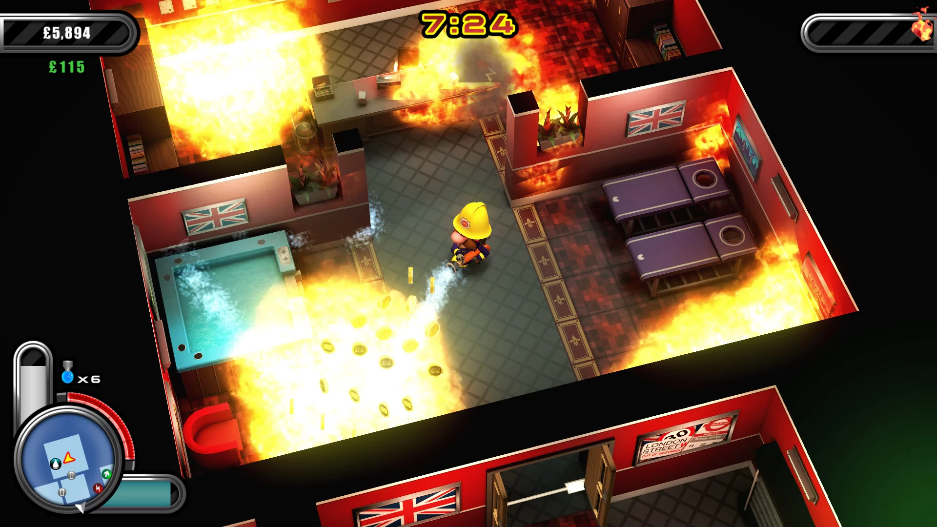Изображение игры: Flame Over