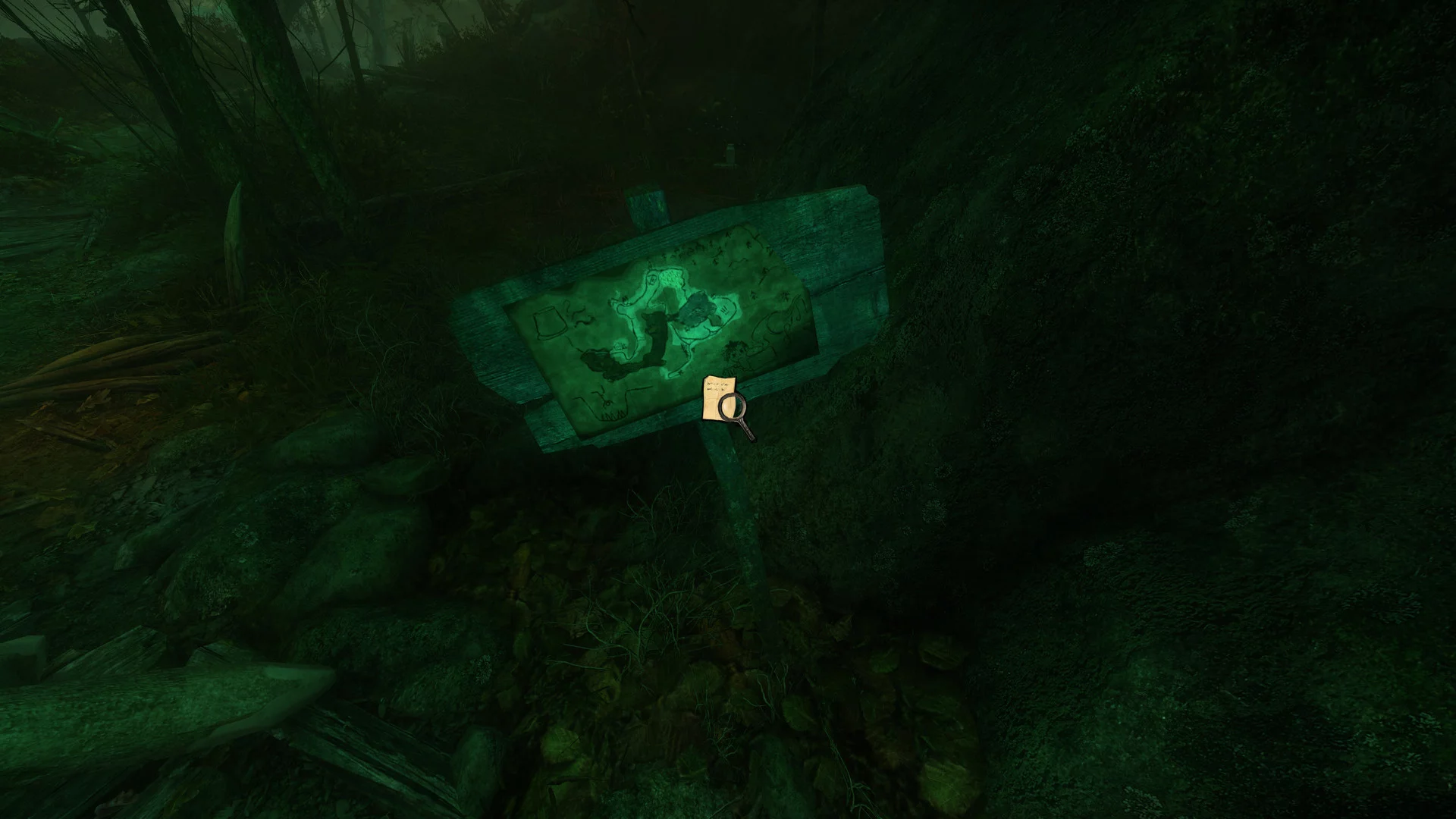 Изображение игры: The Cursed Forest