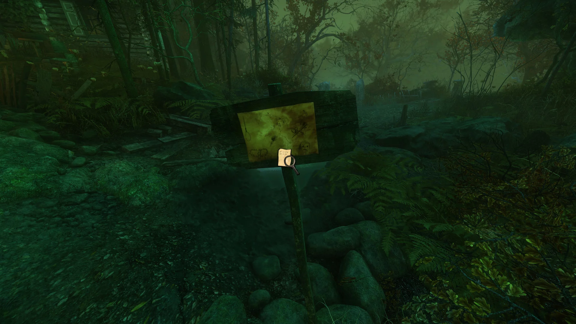 Изображение игры: The Cursed Forest