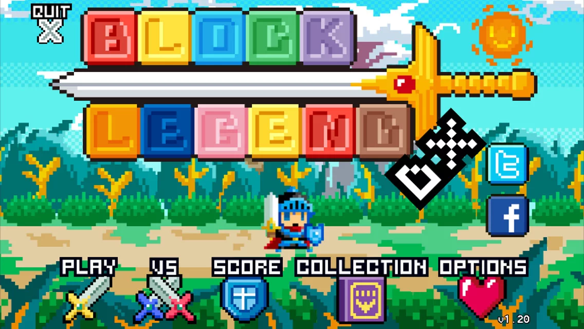 Изображение игры: Block Legend DX