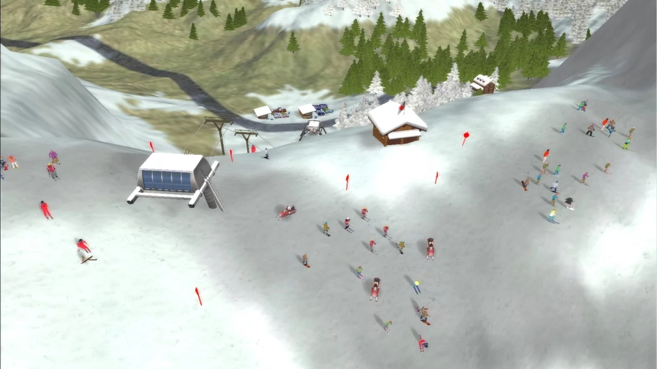 Изображение игры: Ski Park Tycoon