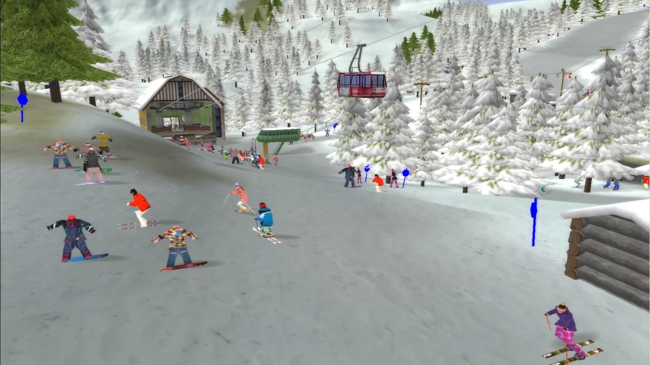 Изображение игры: Ski Park Tycoon