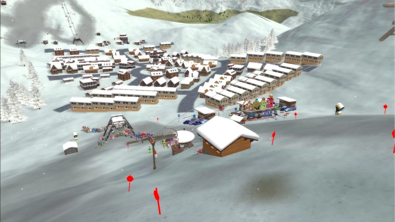Изображение игры: Ski Park Tycoon