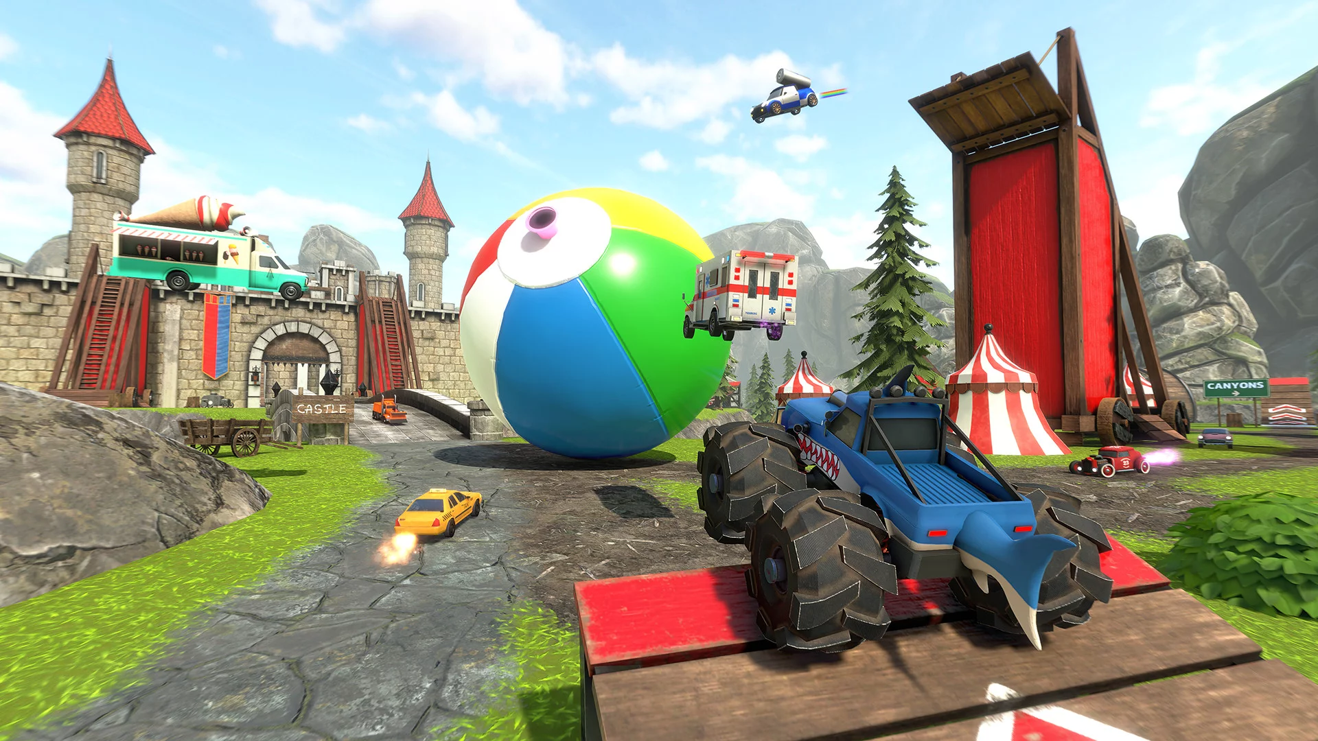 Изображение игры: Crash Drive 3