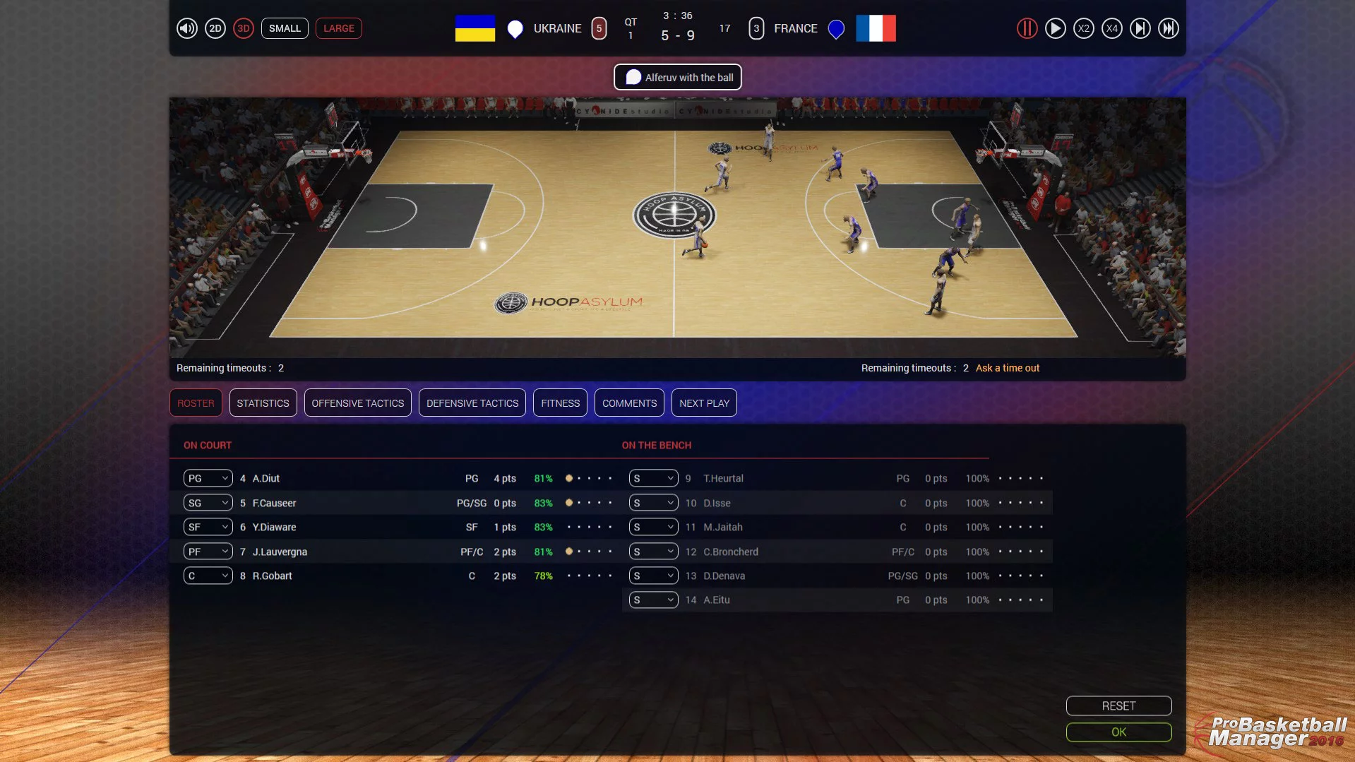 Изображение игры: Pro Basketball Manager 2016