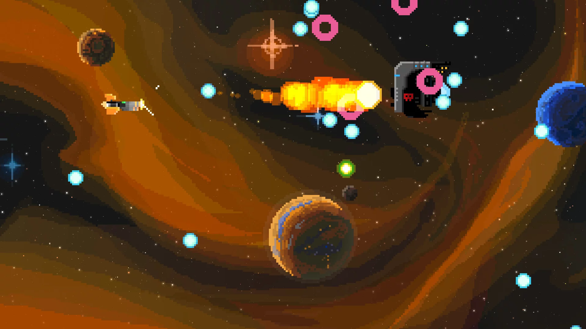 Изображение игры: Steredenn: Binary Stars