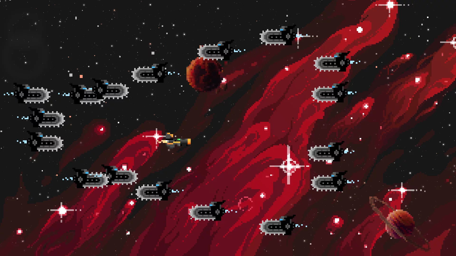 Изображение игры: Steredenn: Binary Stars