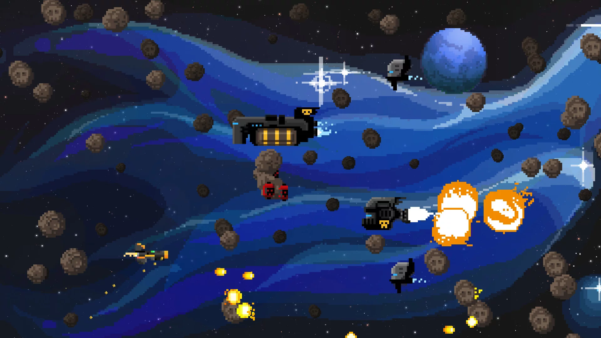 Изображение игры: Steredenn: Binary Stars