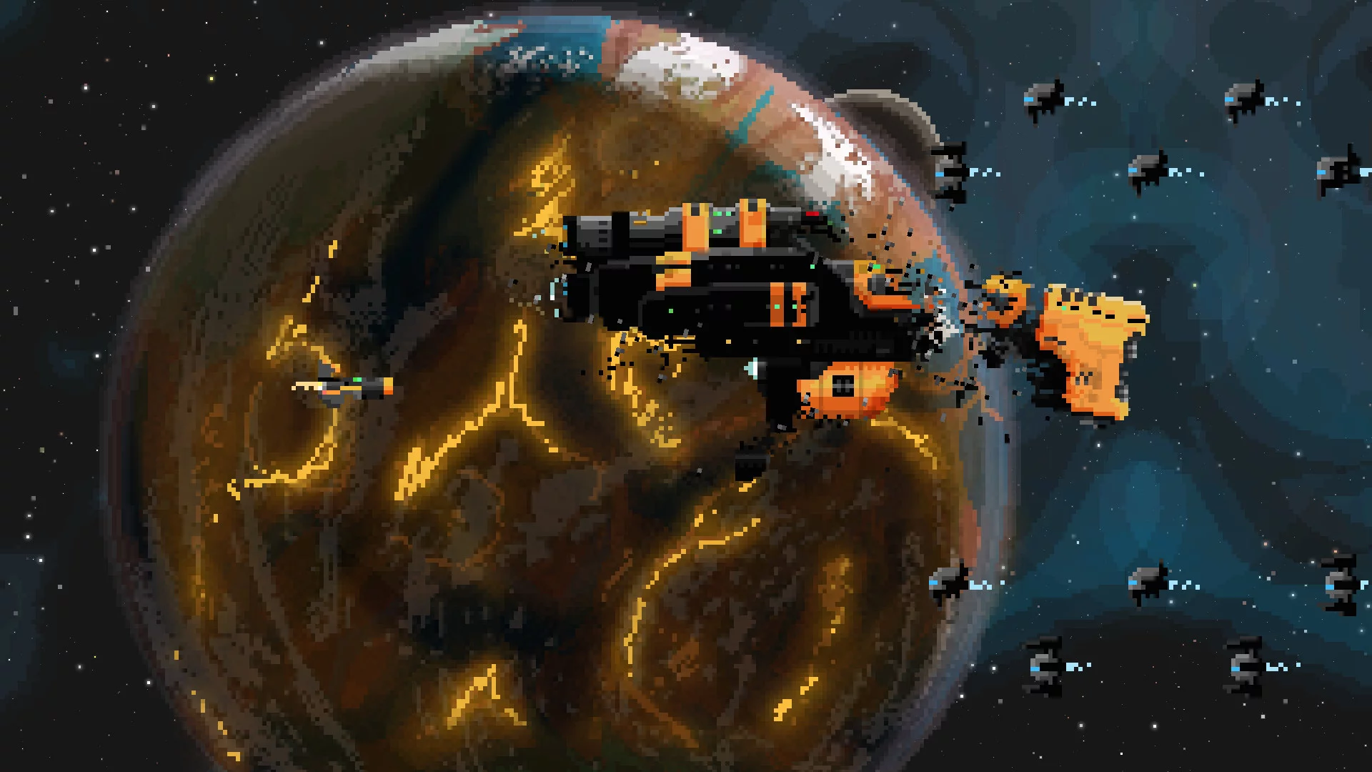 Изображение игры: Steredenn: Binary Stars