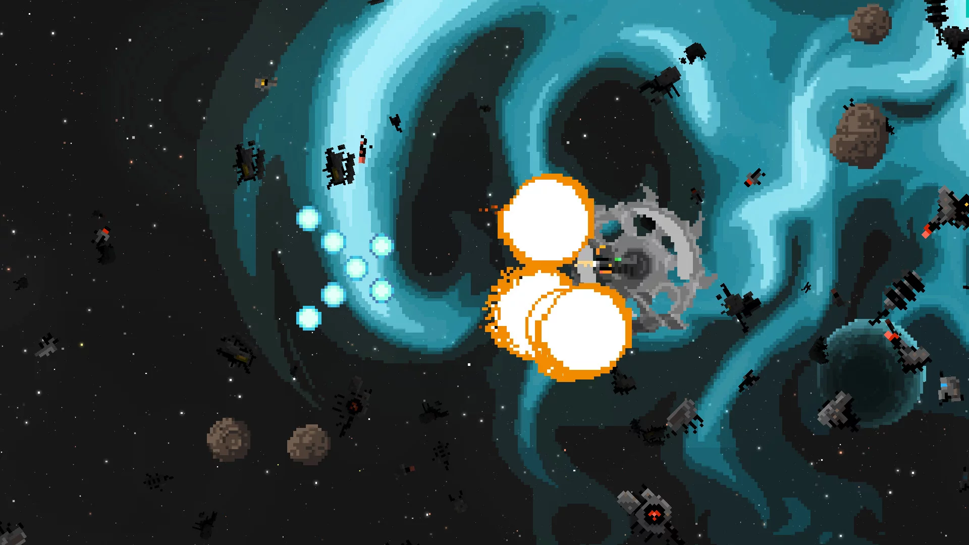 Изображение игры: Steredenn: Binary Stars