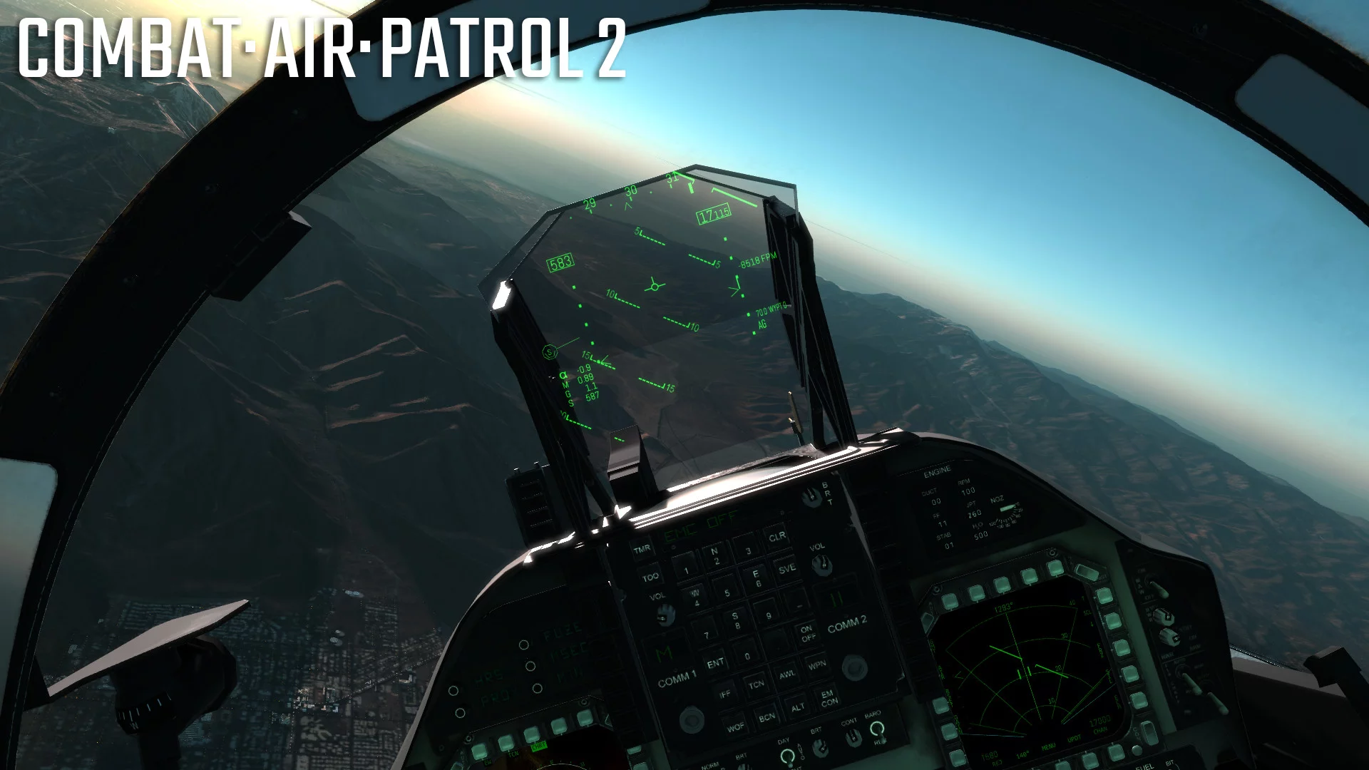 Изображение игры: Combat Air Patrol 2: Military Flight Simulator