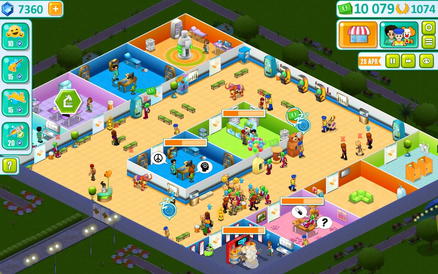 Изображение игры: Hospital Manager
