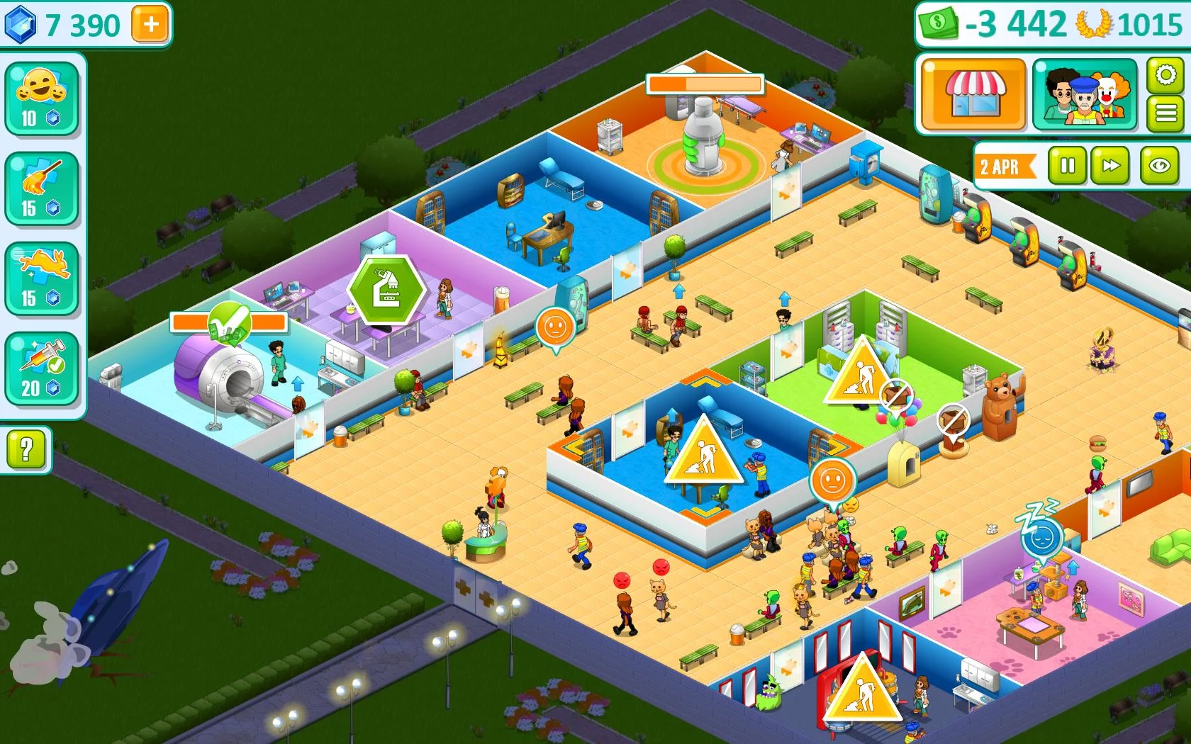 Изображение игры: Hospital Manager