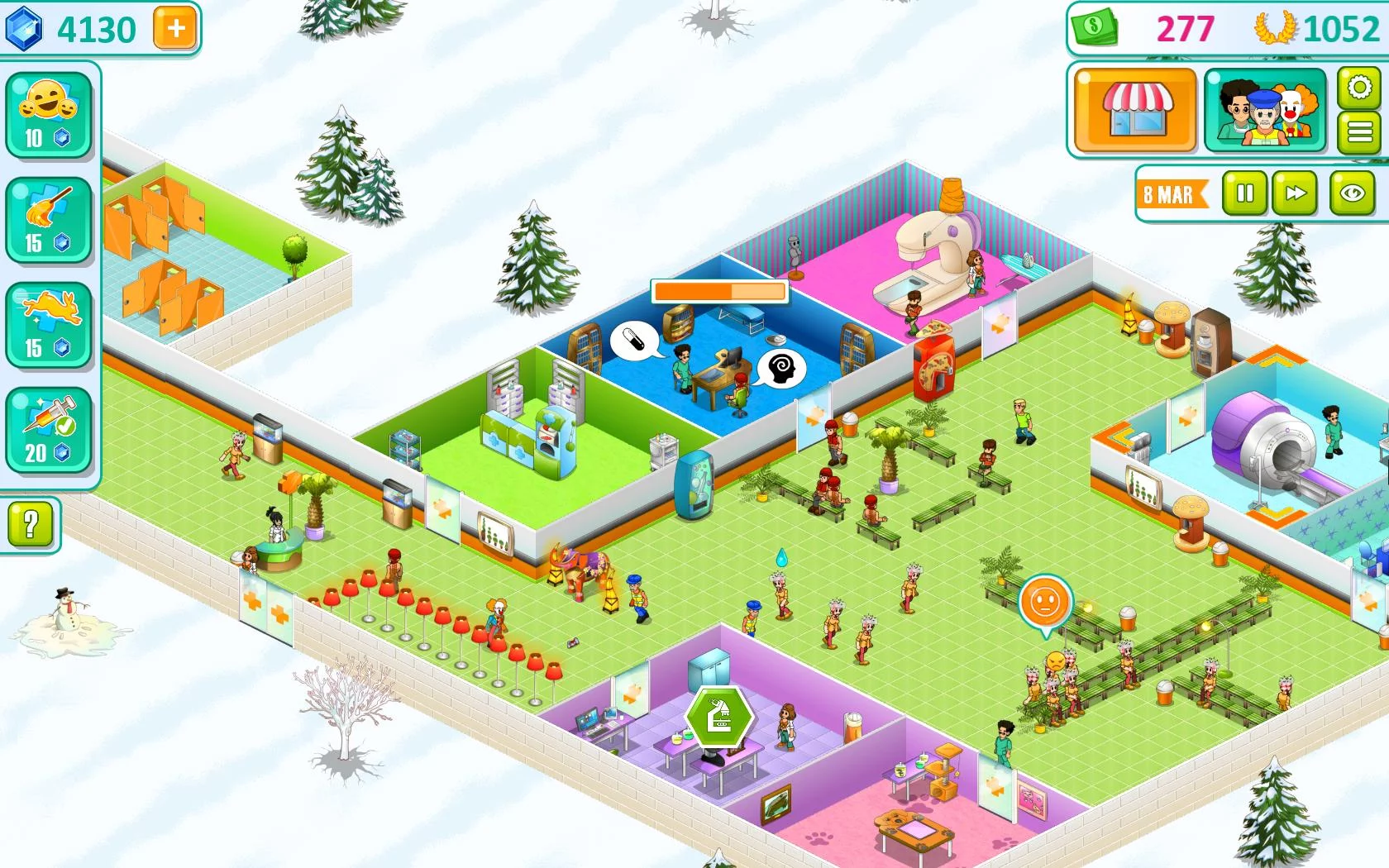 Изображение игры: Hospital Manager