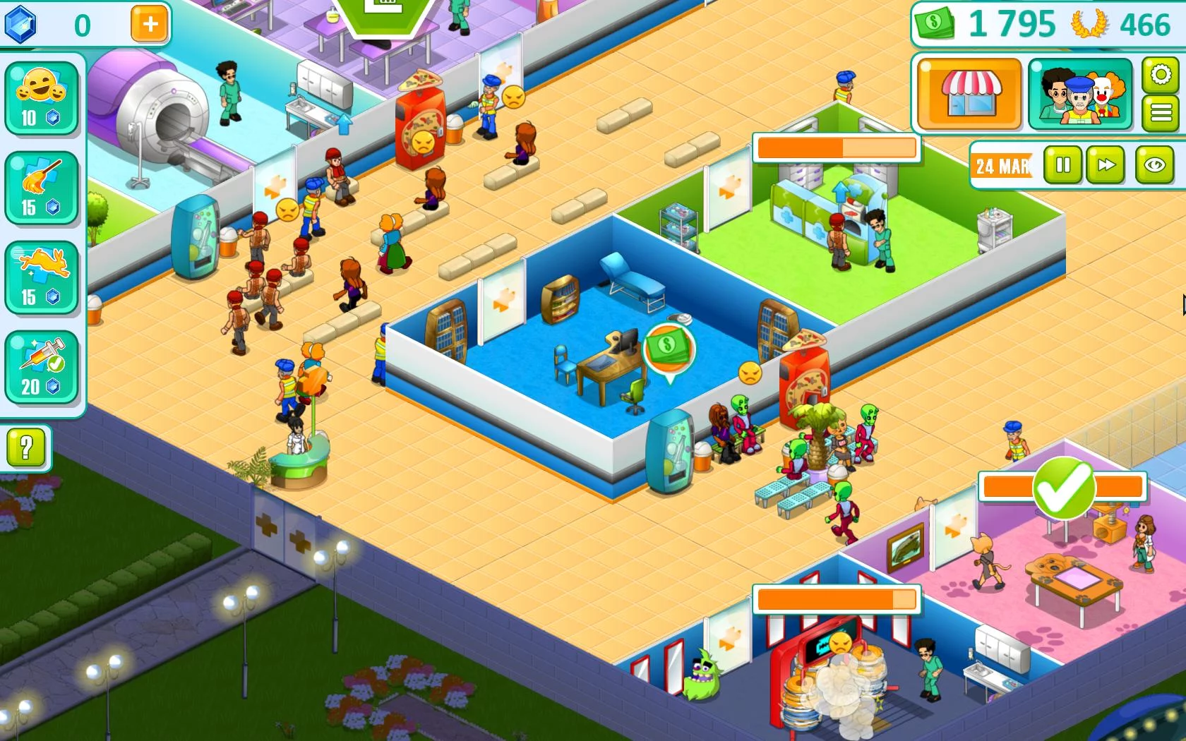 Изображение игры: Hospital Manager