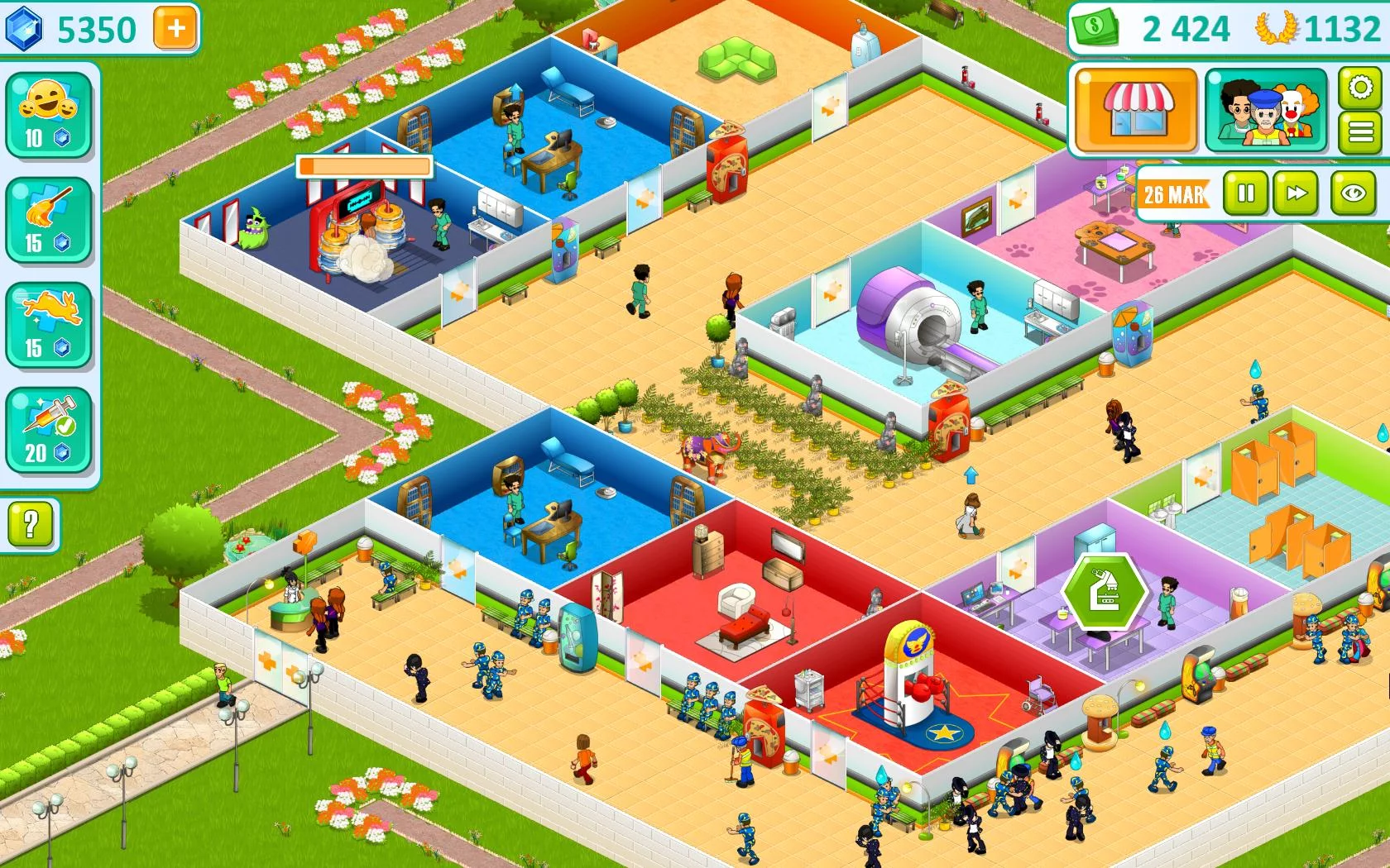 Изображение игры: Hospital Manager