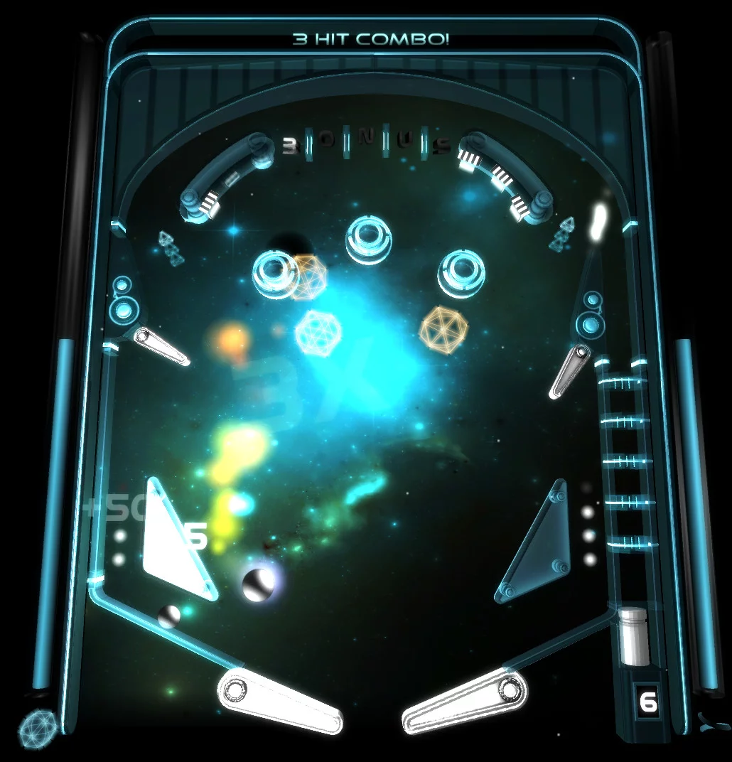 Изображение игры: Hyperspace Pinball