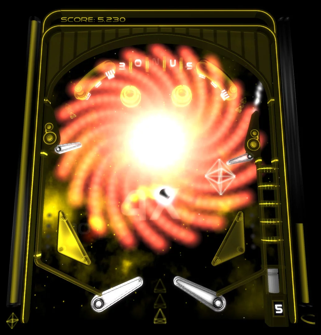 Изображение игры: Hyperspace Pinball