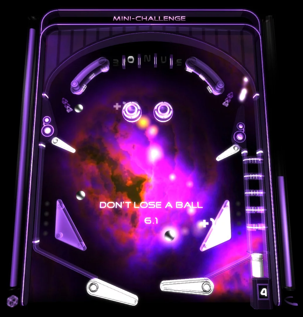 Изображение игры: Hyperspace Pinball
