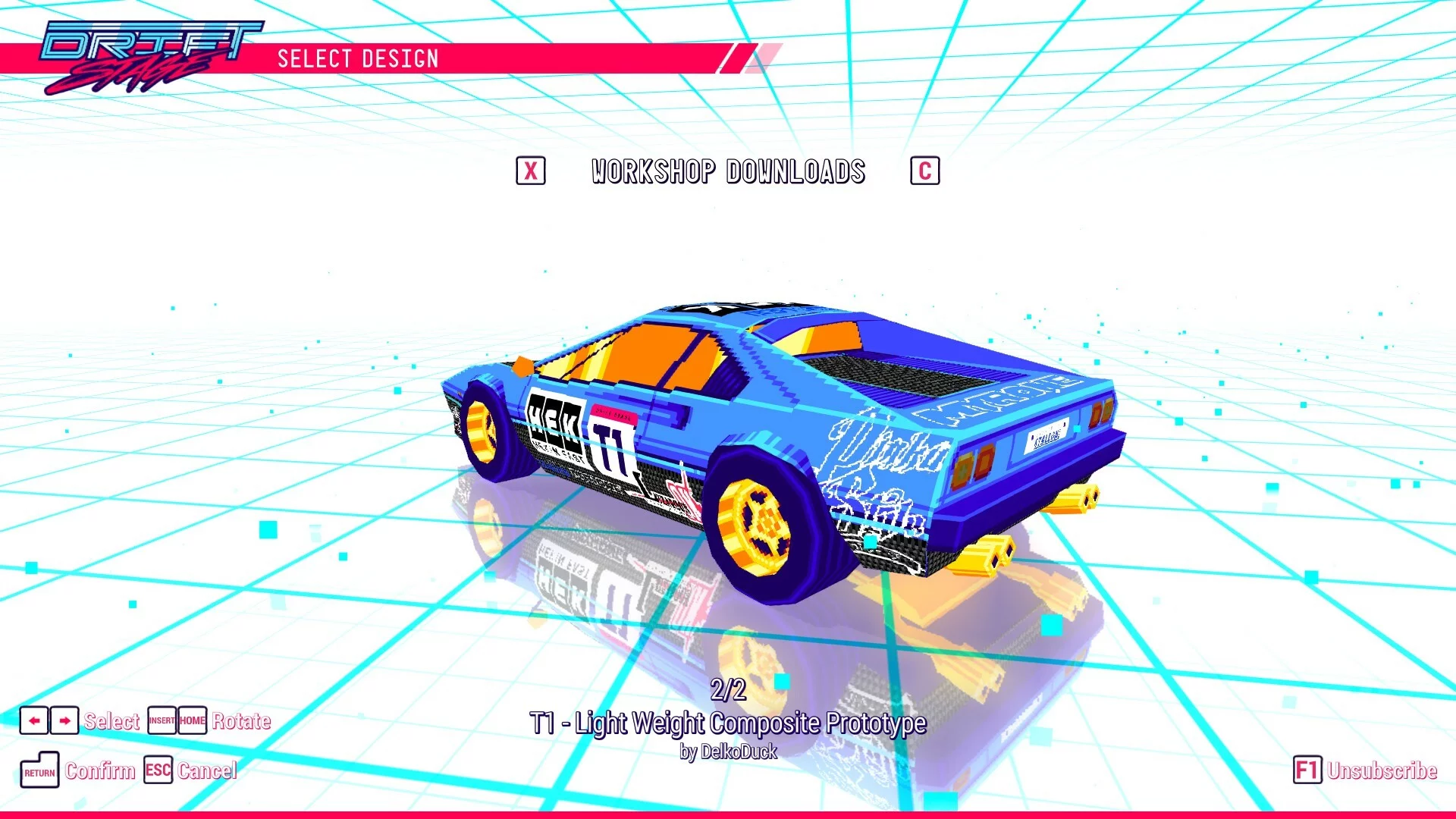 Изображение игры: Drift Stage