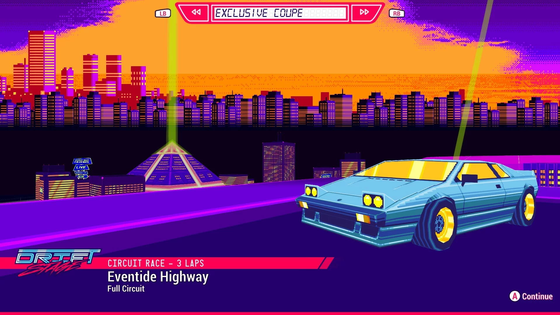 Изображение игры: Drift Stage