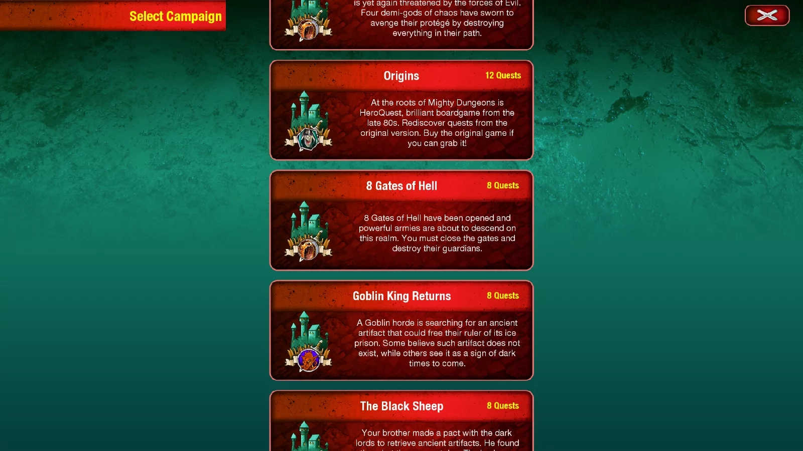 Изображение игры: Mighty Dungeons