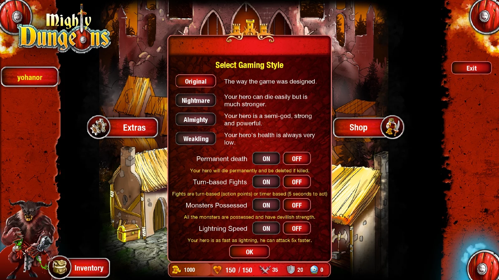 Изображение игры: Mighty Dungeons