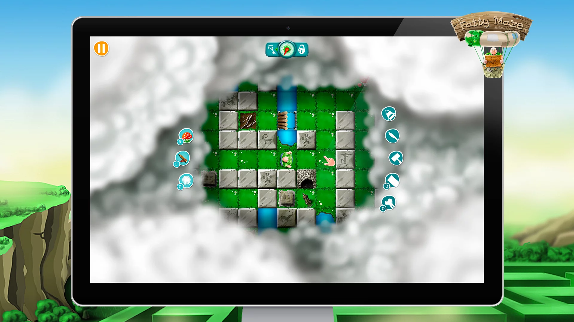 Изображение игры: Fatty Maze's Adventures