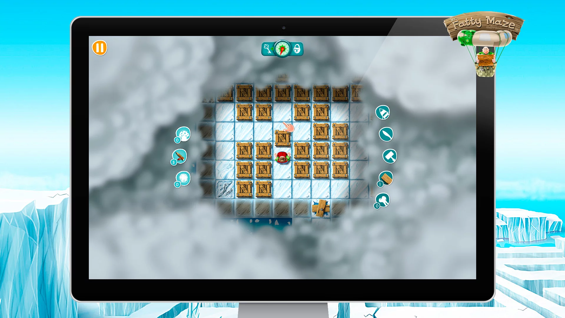 Изображение игры: Fatty Maze's Adventures