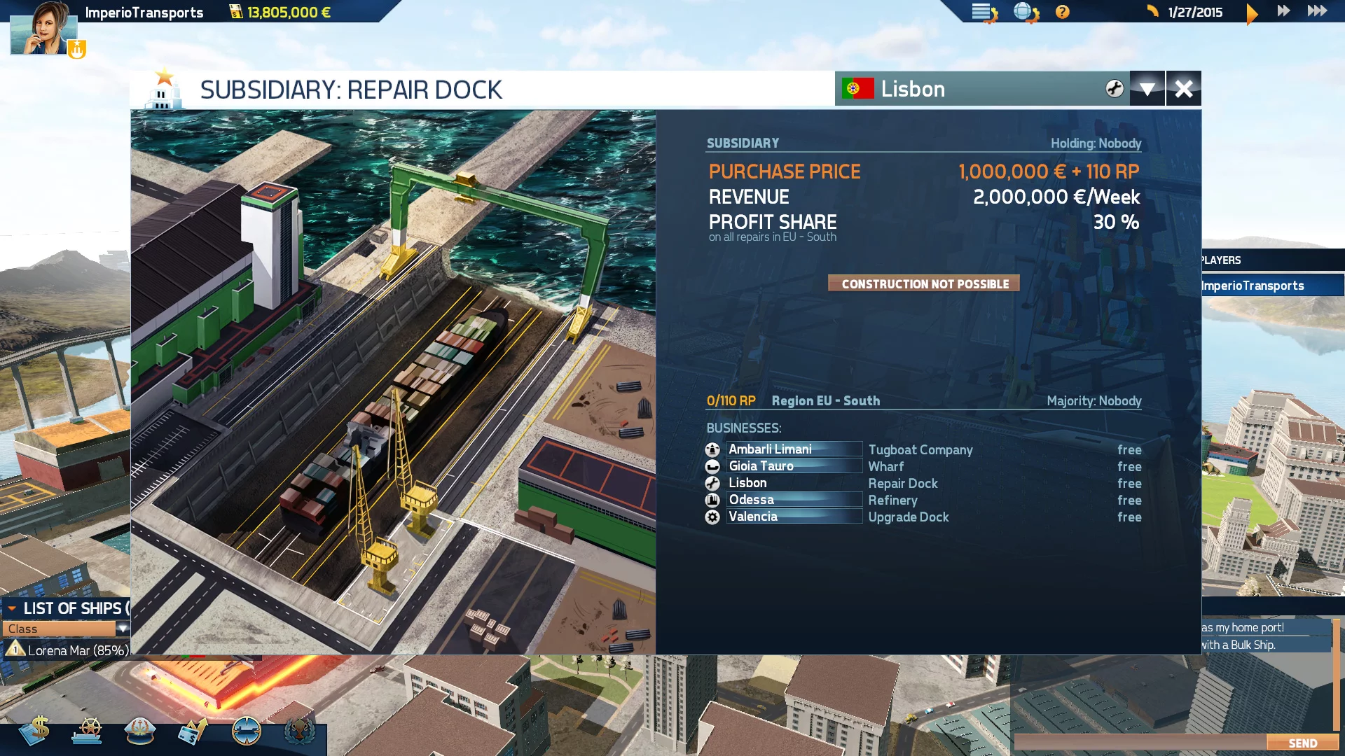 Изображение игры: TransOcean 2: Rivals