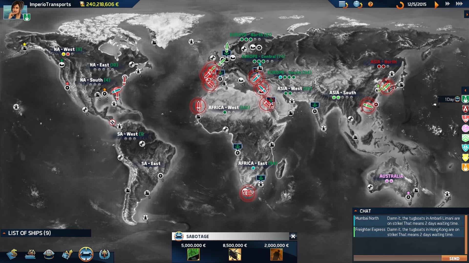Изображение игры: TransOcean 2: Rivals