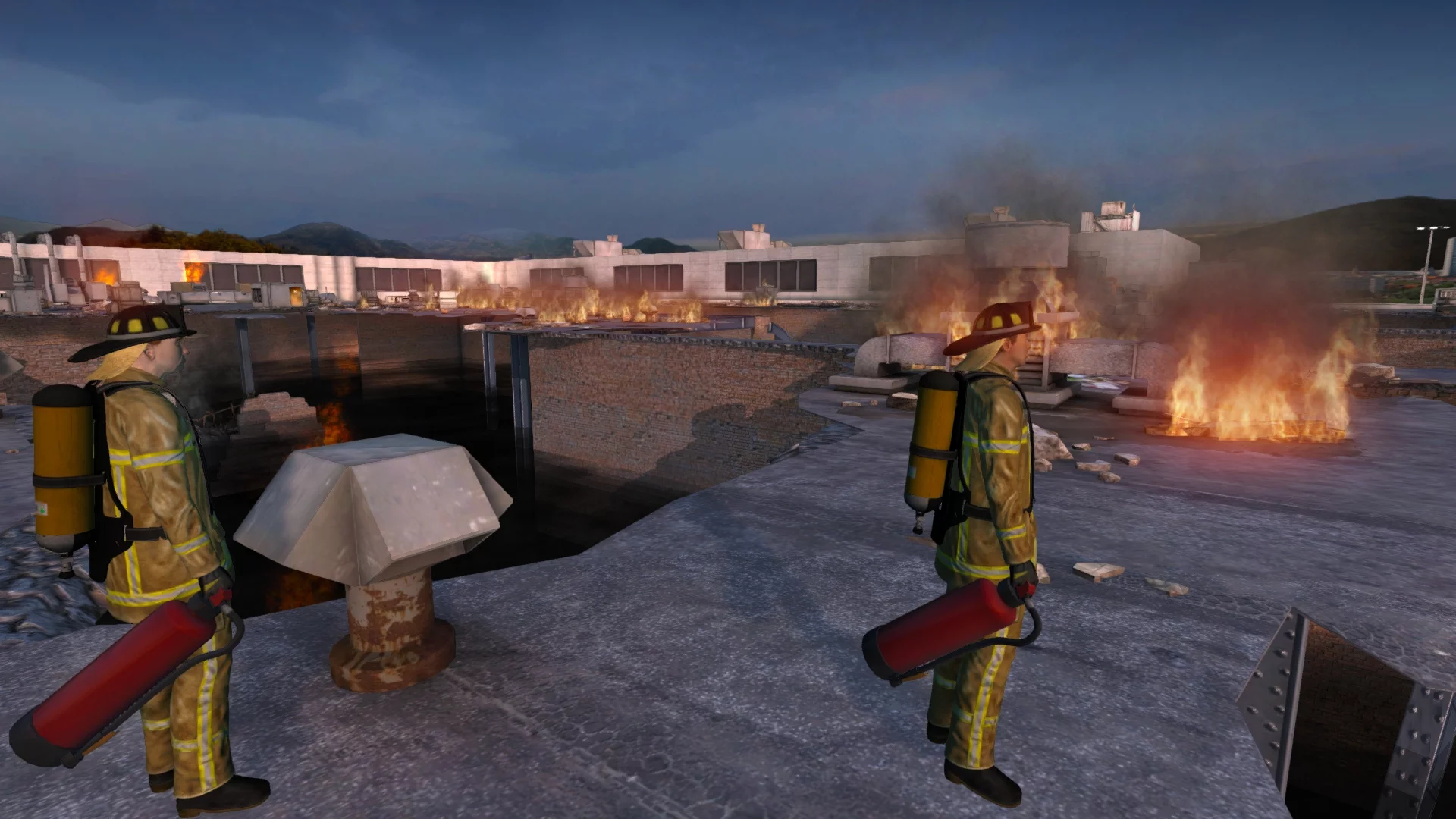 Изображение игры: Airport Firefighters - The Simulation