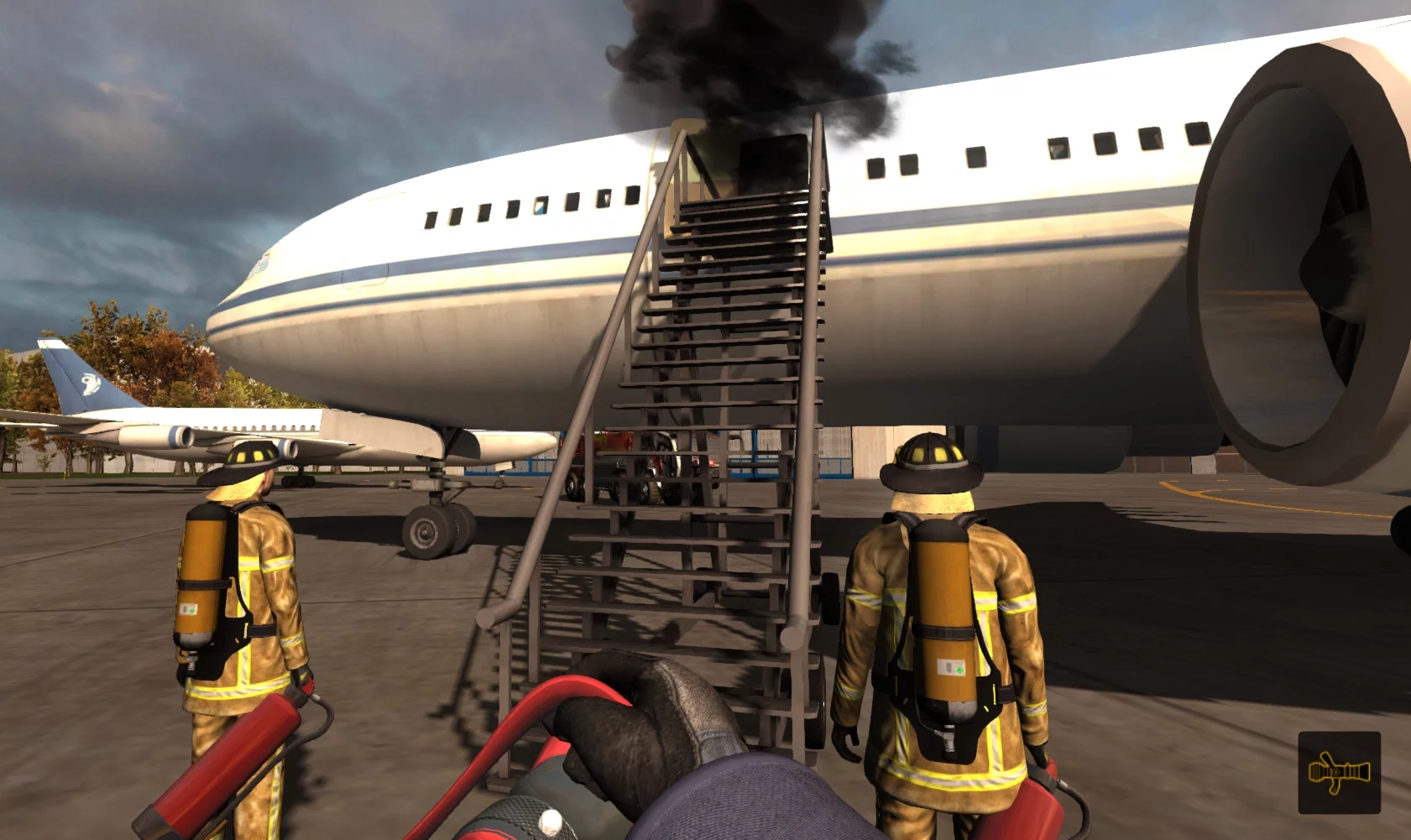 Изображение игры: Airport Firefighters - The Simulation