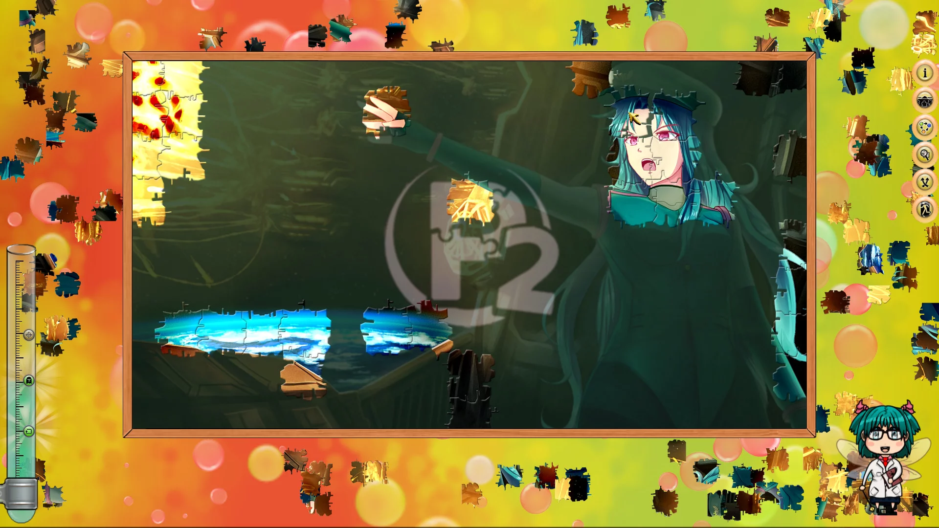 Изображение игры: Pixel Puzzles 2: Anime